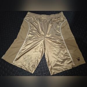 Vintage Mecca Athletics Gold Athletic Shorts